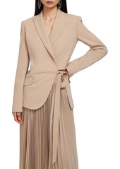 Jonathan Simkhai Ambretta Combo Blazer Dress