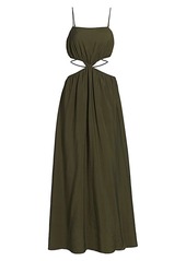 Jonathan Simkhai Amora Strap-Detail Maxi Dress