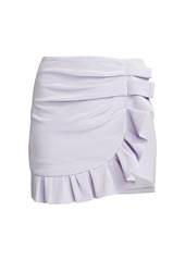 Jonathan Simkhai Azalea Ruffle Mini Skirt