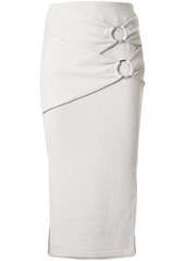 Jonathan Simkhai buckle-detail midi skirt