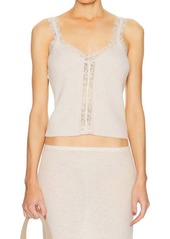 Jonathan Simkhai Elise Top In Sand