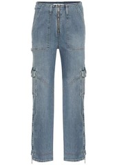 Jonathan Simkhai High-rise straight jeans