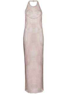 Jonathan Simkhai Inaya Cover Up Dress In Gray