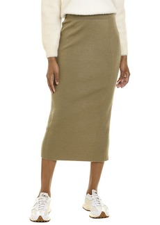 Jonathan Simkhai Brooklyn Wool-Blend Midi Skirt