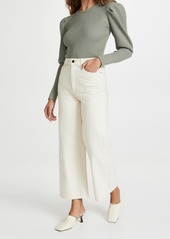 Jonathan Simkhai STANDARD Levy Puff Sleeve Top