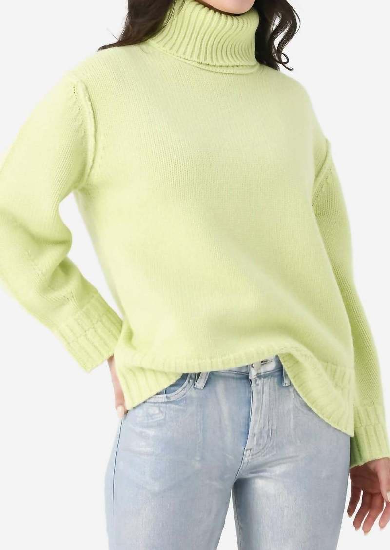 Jonathan Simkhai Leylani Turtleneck Sweater In Luminary