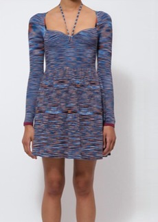 Jonathan Simkhai Selene Mini Dress In Blue