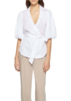 Jonathan Simkhai Signature Waverly Top In White