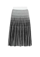 Jonathan Simkhai Striped stretch-knit midi skirt