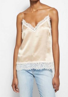 Jonathan Simkhai Vanessa Lace-Trimmed Camisole