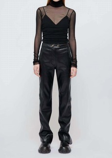 Jonathan Simkhai Velora Long-Sleeved Bodysuit In Black