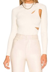 Jonathan Simkhai Vivianne Top In Ivory