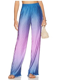 Jonathan Simkhai Women's Dante Ombré Wide Leg Pant In Lilac Ombre