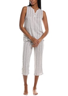 Jones New York 2pc Top & Capri Set