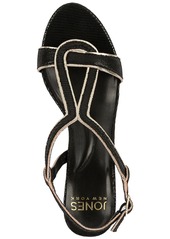 Jones New York Women's Denera Strappy Wedge Sandals - Black