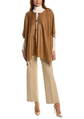 Jones New York Double Face Button Front Poncho