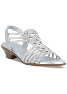 Jones New York Women's Ellya Strappy Dress Sandals - Silver