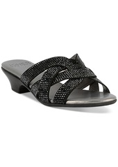 Jones New York Enny Embellished Slide Sandals, Created for Macy's - Black