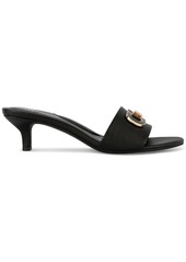 Jones New York Women's Kalsin Slip On Kitten Heel Dress Sandals - Black