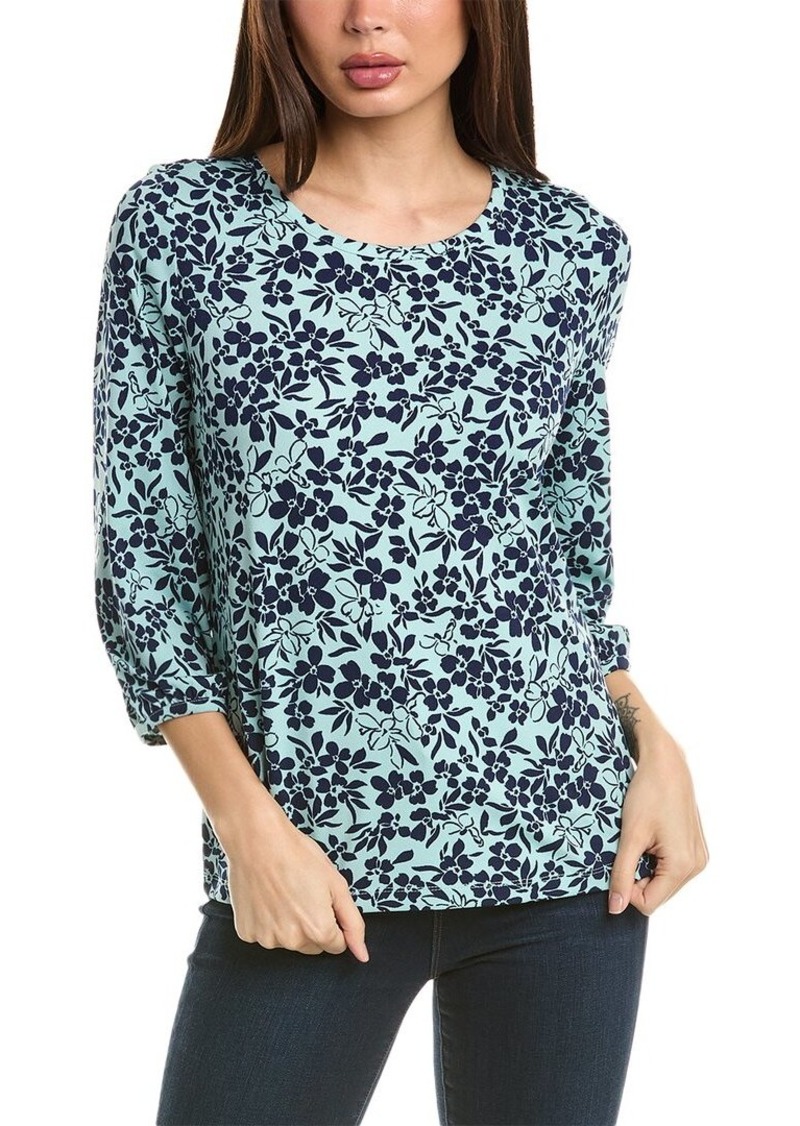 Jones New York Moss Crepe Top