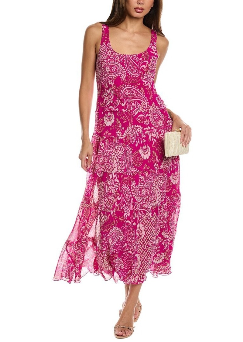 Jones New York Multi Tier Maxi Dress