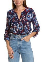 Jones New York Pintuck Blouse