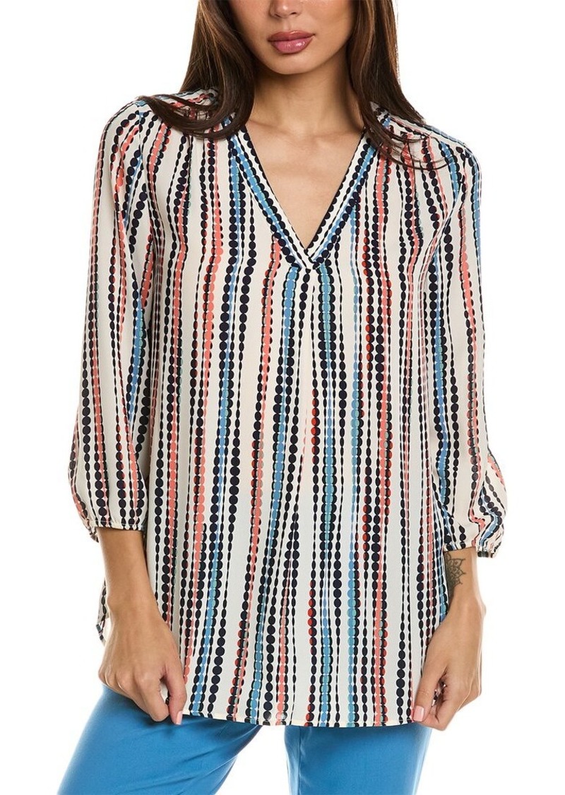 Jones New York Pleat Front Tunic