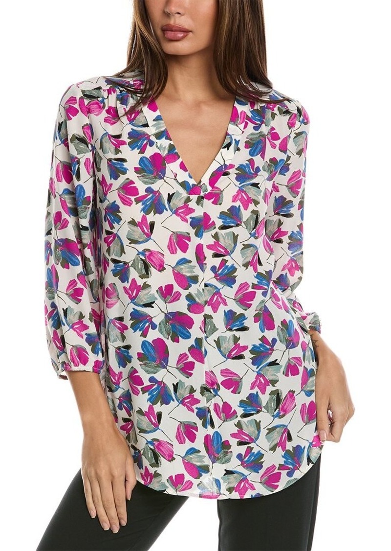 Jones New York Pleat Front Tunic