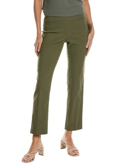 Jones New York Pull-On Wide Waistband Straight Ankle Pant