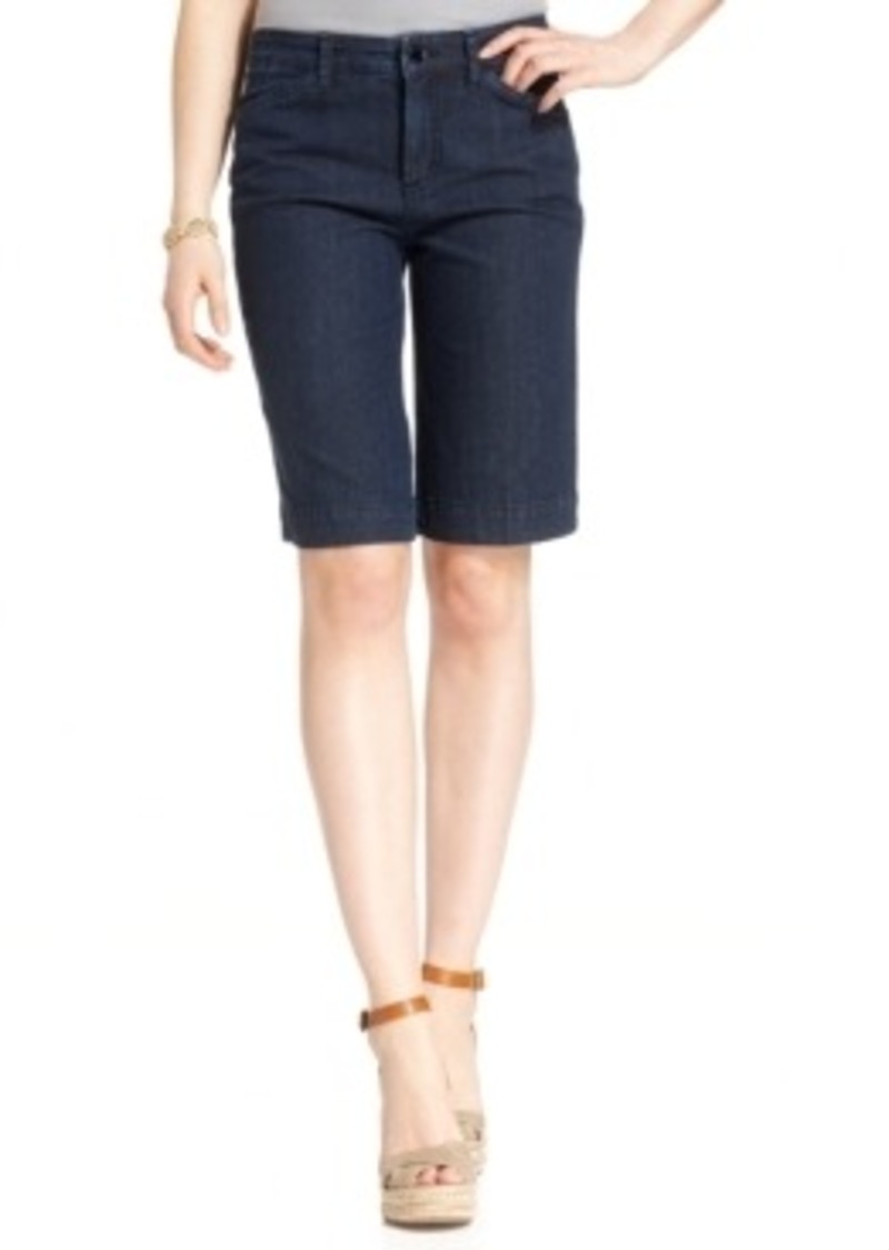 Jones New York Jones New York Signature Tummy Control Denim Bermuda