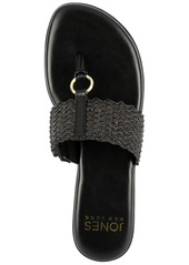 Jones New York Sonal Woven Thong Sandals, Created for Macy's - Black
