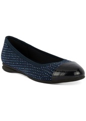 Jones New York Women's Ambree Embellished Cap Toe Ballet Flats - Navy