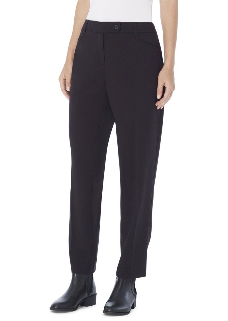 Jones New York Women's Bi-Stretch Woven Straight Leg Pant - Jones Black