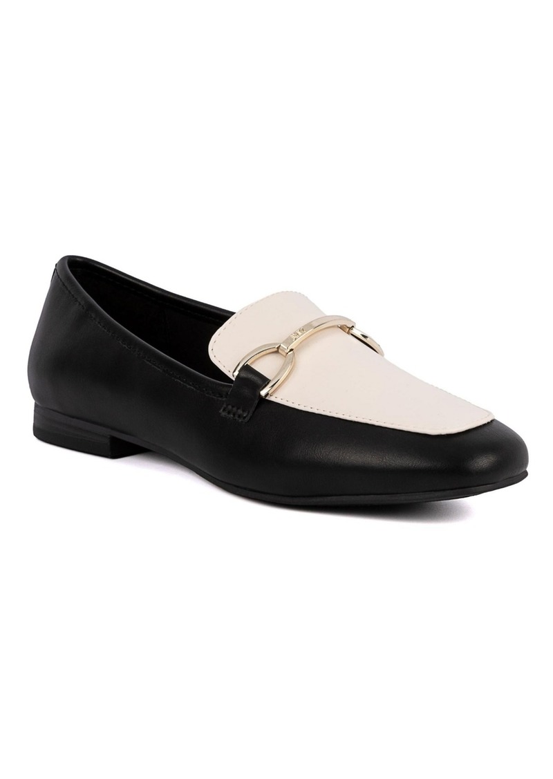 Jones New York Women's Cira Slip On Ornament Loafers - Black / Bone