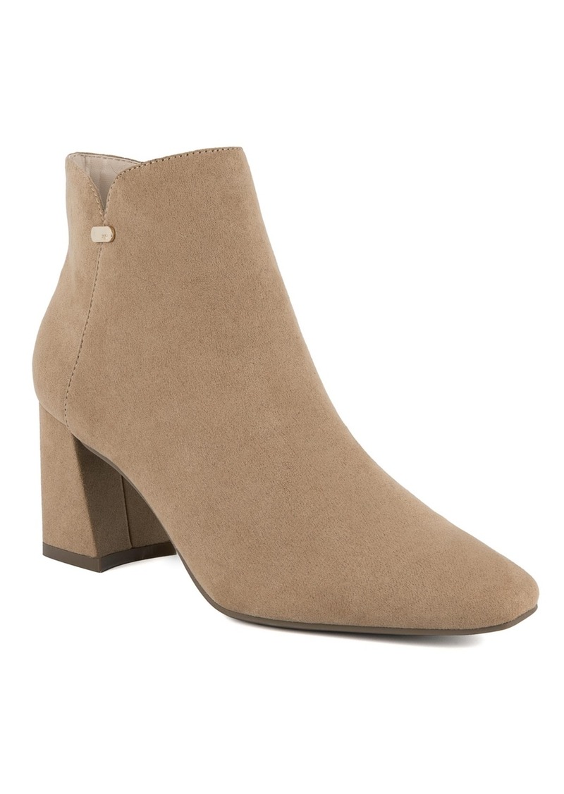 Jones New York Women's Delno Block Heel Dress Booties - Light Natural