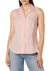 Jones New York Women's Easy Care Sleeveless Button Down Shirt-