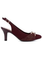 Jones New York Women's Giselee Slingback Pumps - Wine