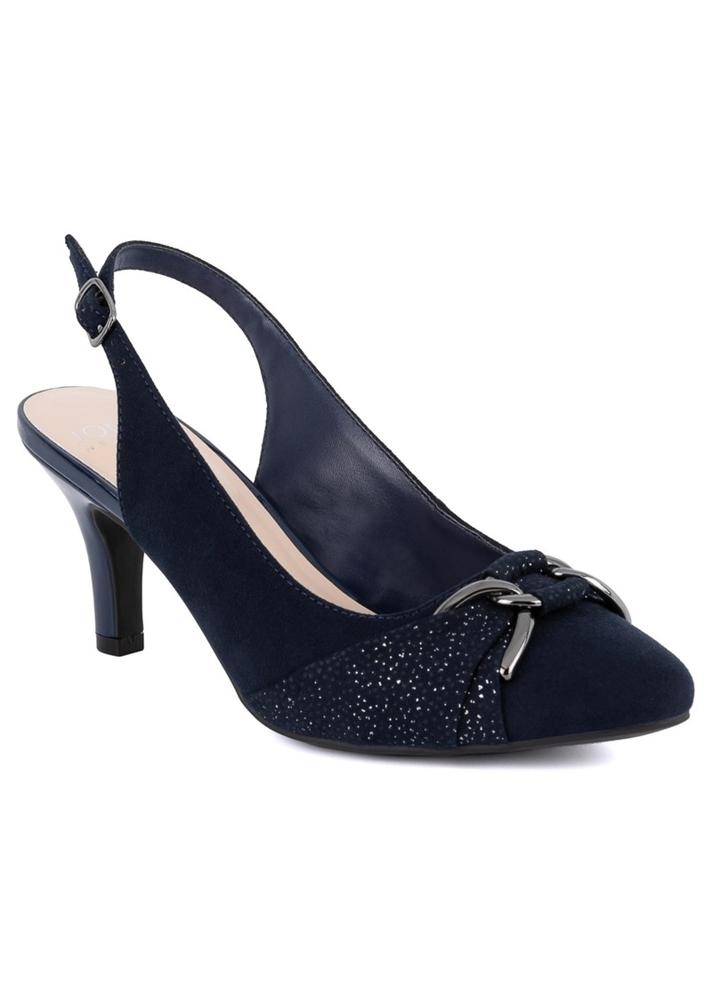 Jones New York Women's Giselee Slingback Pumps - Navy