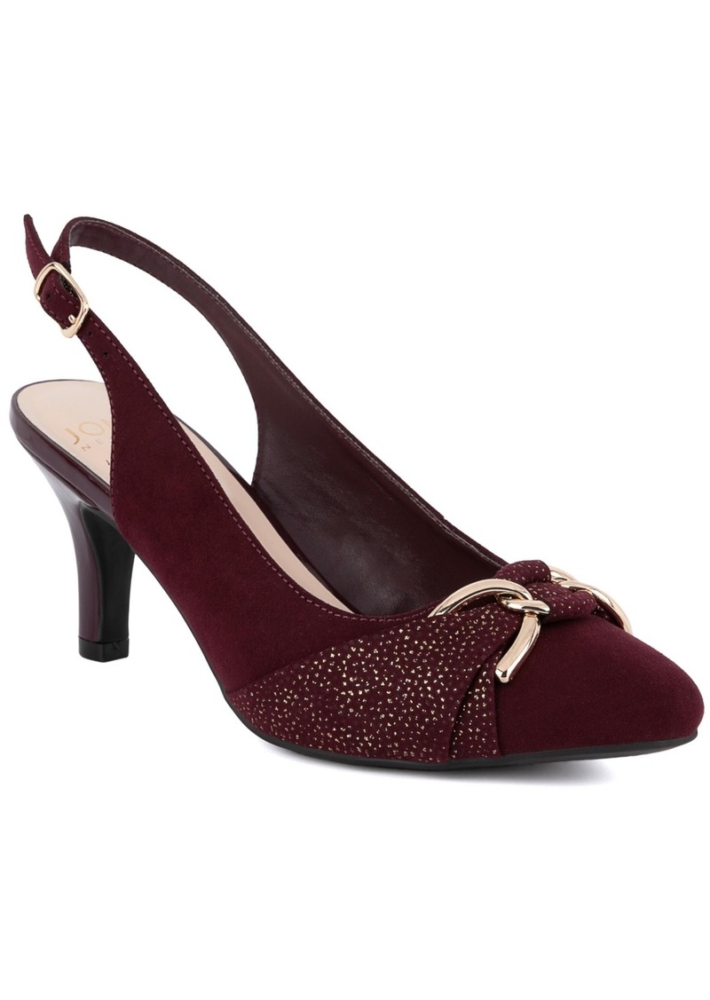 Jones New York Women's Giselee Slingback Pumps - Wine