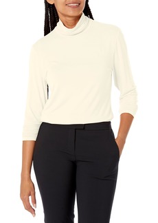 Jones New York Women's Jersey Turtleneck W/Long Sleeves & Shir  XL