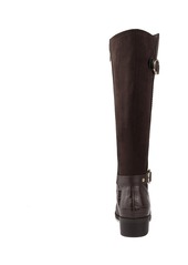 Jones New York Women's Leandraa Knee High Riding Boots - Dark Brown