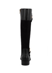 Jones New York Women's Leodenn Wide Calf Knee High Riding Boots - Black