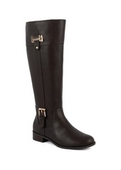 Jones New York Women's Leodenn Knee High Riding Boots - Black Smooth