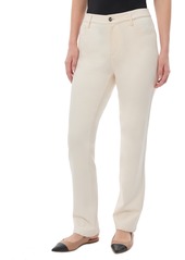 Jones New York Women's Lexington Straight-Leg Pants - Jones White