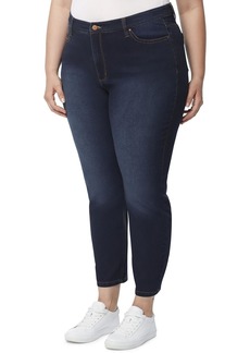 Jones New York Women's Plus Size HIGH Rise Skinny Ankle Jean W WEST Point WASH 18W