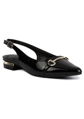 Jones New York Women's Quaden Pointed Toe Slingback Flats - Bone