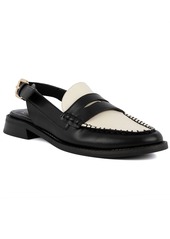 Jones New York Women's Renaud Slingback Loafers - Black Patent