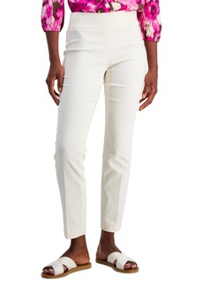 Jones New York Women's Slim-Fit Ankle-Length Pull-On Pants - Jones White
