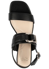 Jones New York Yahssa Buckled Ring Hardware Dress Sandals, Created for Macy's - Black-b