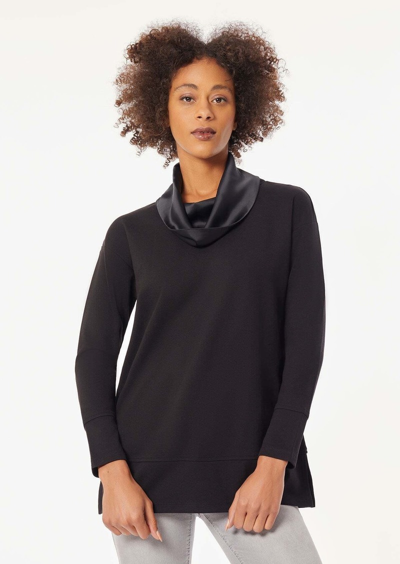 Jones New York Serenity Knit Cowl Neck Tunic